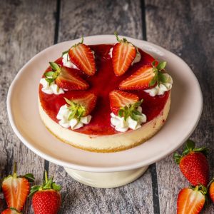 Strawberry Cheesecake - hOLa Keto Desserts - Health Fitness Dubai